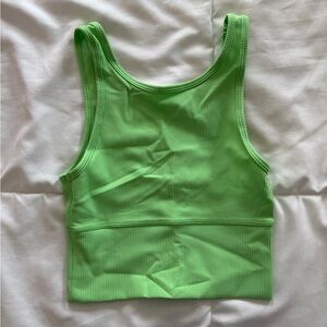 lululemon athletica Green Tank Top